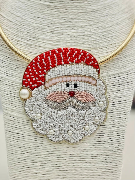 Santa Christmas Collar by Two Forty Two