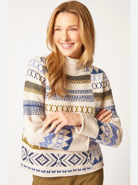 Chic Chalet Snowdrift Sweater Dove by Habitat