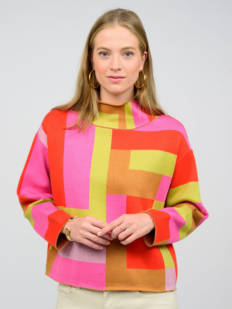 Color Block Sweater by Ivy Jane