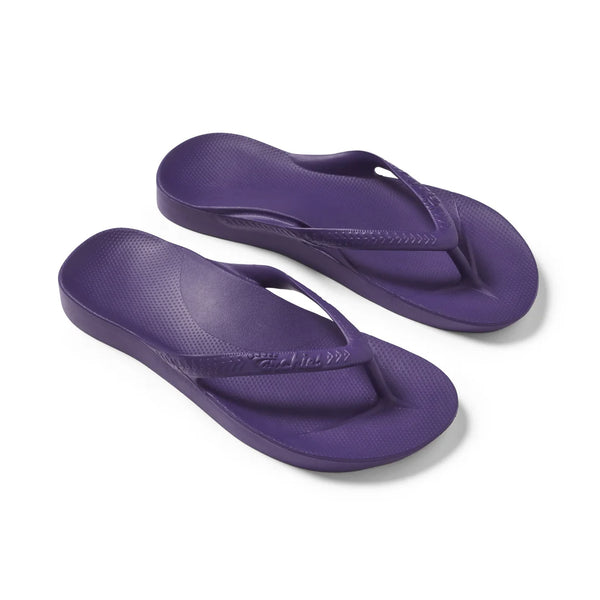 Arch Support Flip Flop Acai Purple by Archies