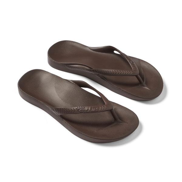 Arch Support Flip Flop Brown by Archies