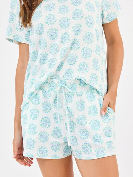 Alli Meadow Dreams Blue Short Set by Mary Square