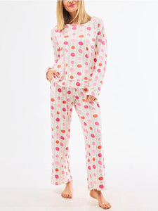 Annie Little Pumpkin Pajama Pant Set by Mary Square