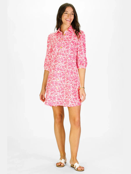 Ashlynn Dress Hibiscus Haven by Duffield Lane