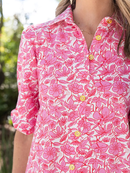 Ashlynn Dress Hibiscus Haven by Duffield Lane