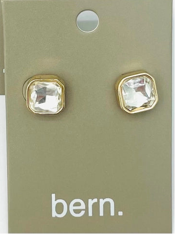 Simple Elegance Stud Clear by Two Forty Two