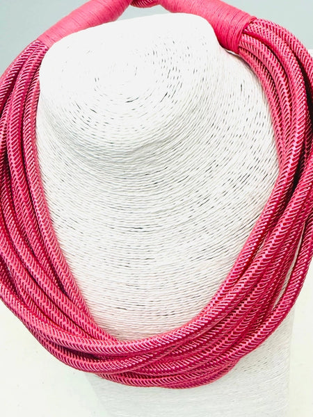 Slub 8 Strand Necklace by Two Forty-Two