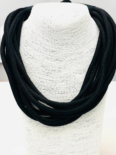 Slub 8 Strand Necklace by Two Forty Two South