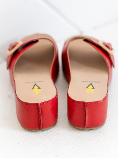 Bertha Slide Sandal Red by Volatile