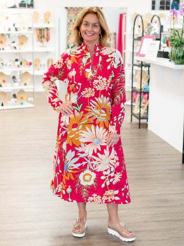 Patio Floral Maxi Dress by Ivy Jane