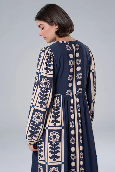 Jenny LS Maxi Blue by Briton Court