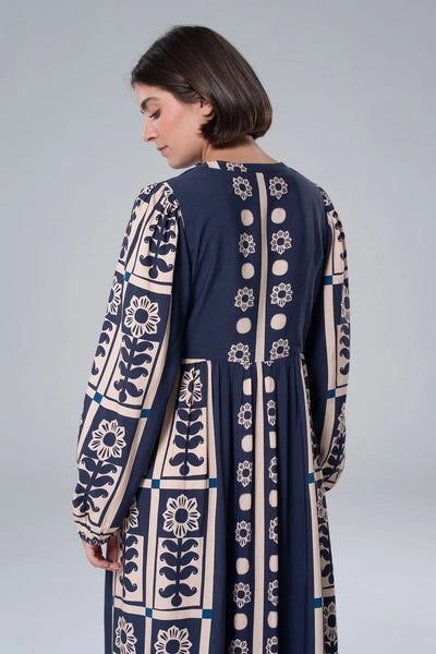 Jenny LS Maxi Blue by Briton Court
