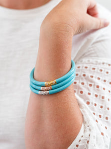 Three Kings All Weather Bangle Turquoise by BuDhaGirl