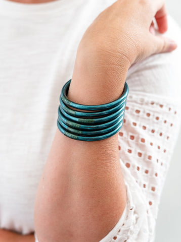 All Weather Bangles Plume by BuDhaGirl