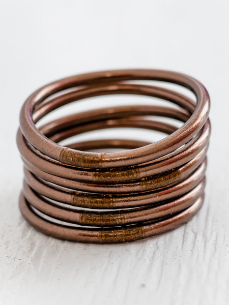 All Weather Bangles Meteorite by BuDhaGirl