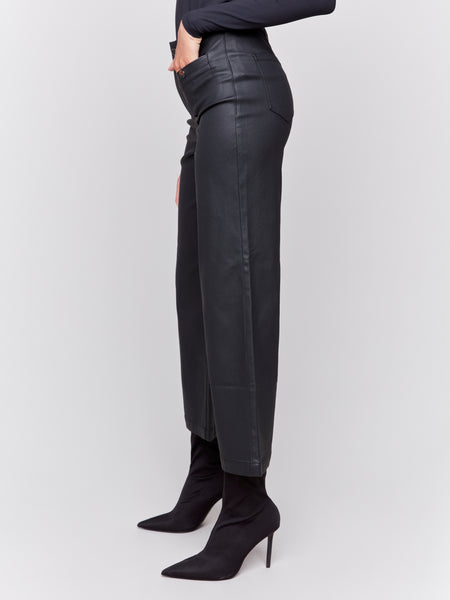 Wax Flare Leg Pant Black by Charlie B