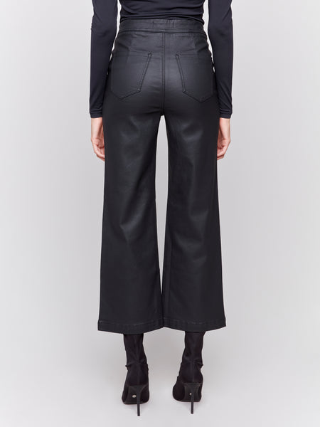 Wax Flare Leg Pant Black by Charlie B