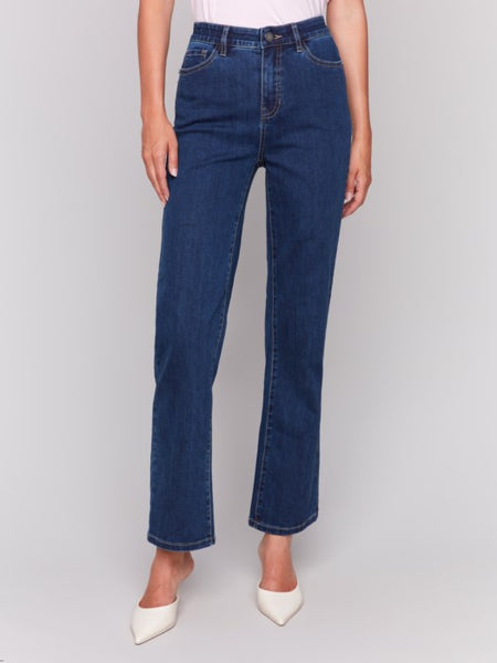 Charlotte Straight Leg Jeans Indigo by Charlie B