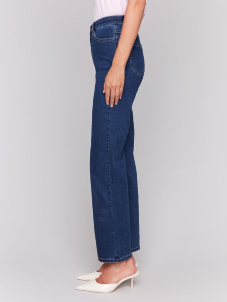 Charlotte Straight Leg Jeans Indigo by Charlie B