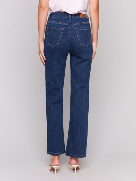 Charlotte Straight Leg Jeans Indigo by Charlie B