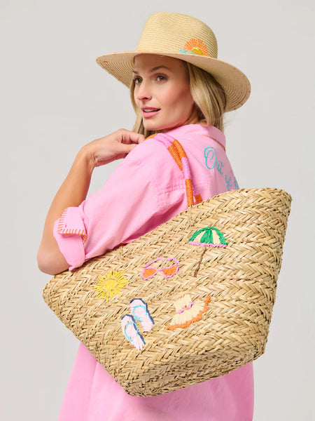 Cabana Tote Natural by Shiraleah