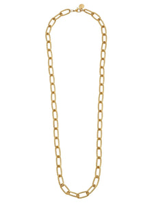 Chain Wrap Necklace Gold by Susan Shaw