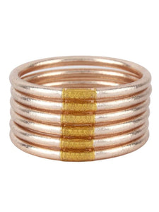 All Weather Bangles Champagne by BuDhaGirl