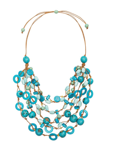 Cyrus Necklace Turquoise Combo