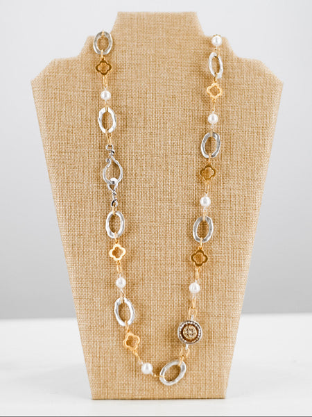 Brooks Long Layering Necklace by Mustard Seed Jewelry