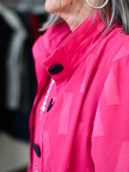 3/4 Sleeve Button Front Jacket & Tank by Multiples