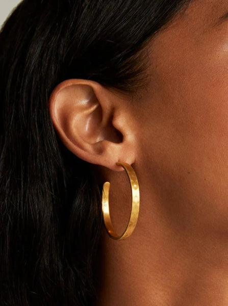 Nomad Midi Hoops - Gold by Dean Davidson