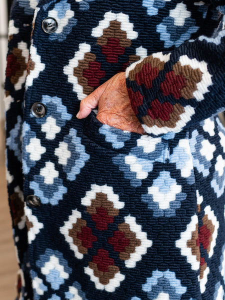 Crochet Design Long Coat Twilight by Charlie B
