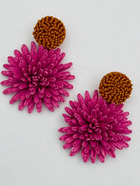 Double Floral Earring by Two Forty-Two