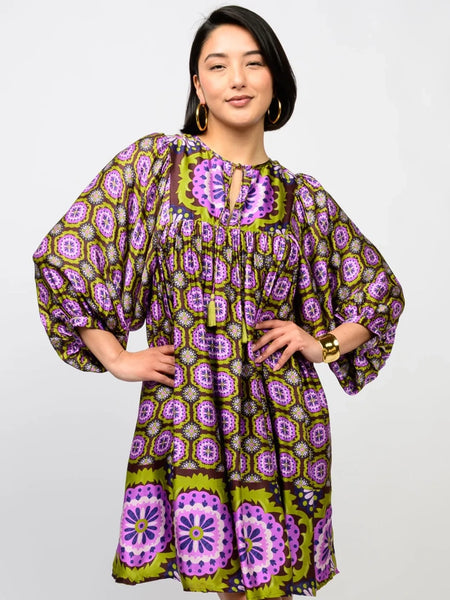 Medallion Border Dress by Ivy Jane