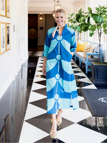 Blue Toddy Charleston Dress by House of MBR