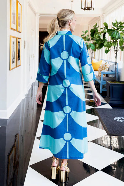Blue Toddy Charleston Dress by House of MBR