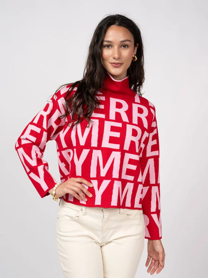 Merriest Sweater Red by Ivy Jane