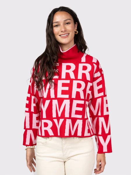 Merriest Sweater Red by Ivy Jane