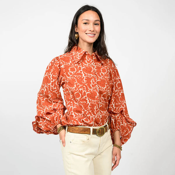 Rusty Vines Top by Ivy Jane