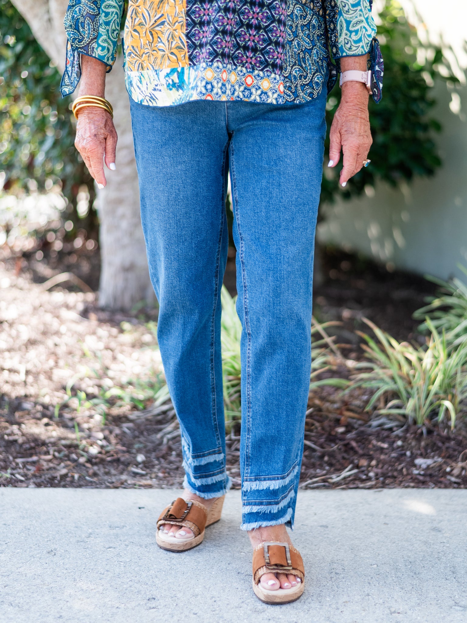 Slimsation Denim Slip On by Multiples