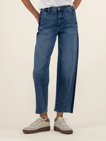 Ashton Wide Leg Barrel Power by Kut