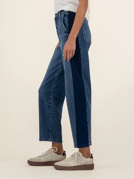 Ashton Wide Leg Barrel Power by Kut