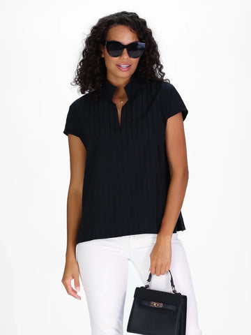 Kensington Top Black Stripe by Duffield Lane