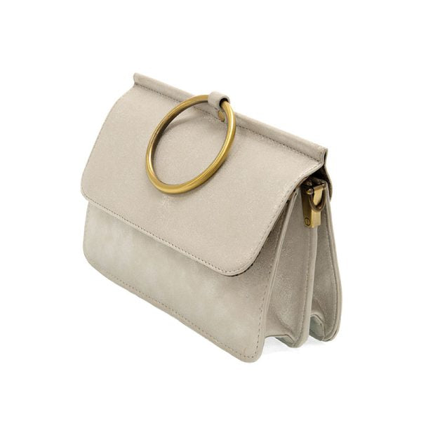 Aria Ring Bag Metallic Silver by Joy Susan