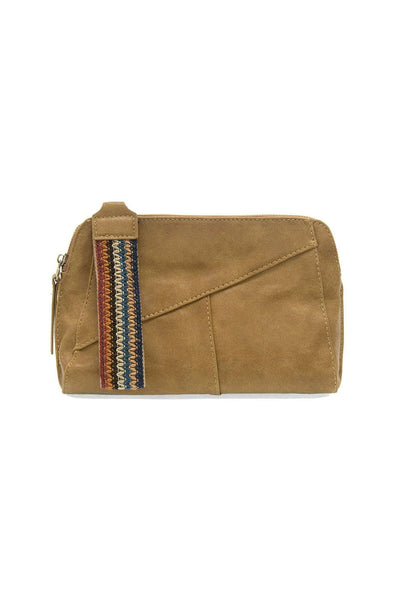 Gigi Crossbody w/ Woven Strap Spicy Mustard by Joy Susan