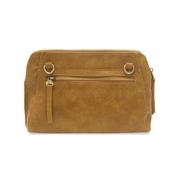 Gigi Crossbody w/ Woven Strap Spicy Mustard by Joy Susan