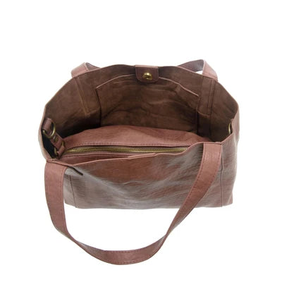 Lottie Medium Tote Dusty Rouge by Joy Susan