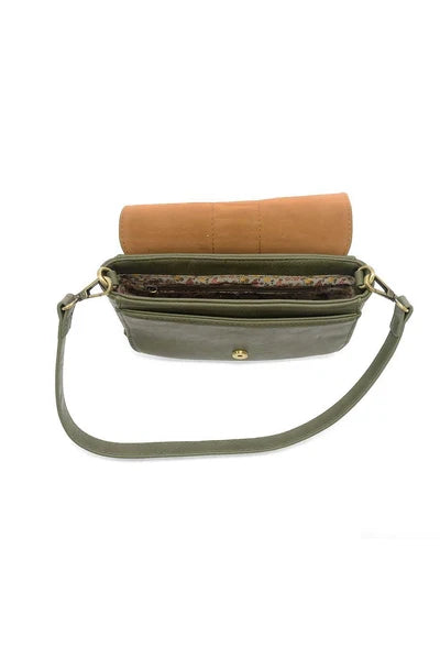 Becca Convertible Shoulder Bag Dark Basil