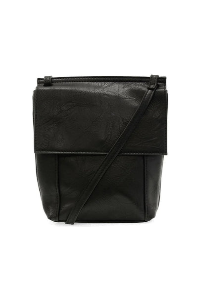 Jensy Front Flap Crossbody Black by Joy Susan