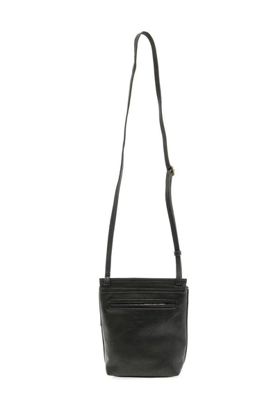 Jensy Front Flap Crossbody Black by Joy Susan